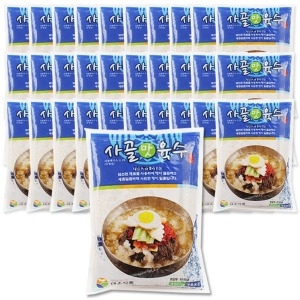 진보식품  냉면사리 1kg 2kg/함흥 칡 쫄면 육수 냉면장