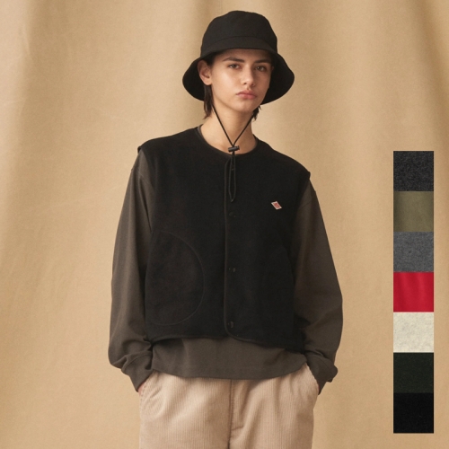 단톤 여성 플리스 양털 칼라리스 조끼 DT-A0521 24AW