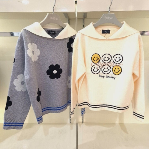 셀덴 자가드 세라 풀오버 EDKA24W01