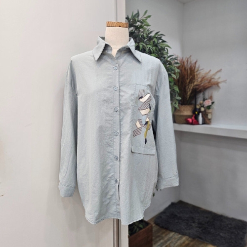 멜로디가든 김천구미 M4F8B121 카르마 블라우스