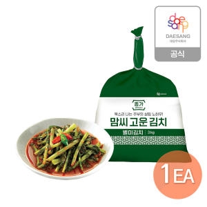 대상 종가 맘씨고운 열무김치 3kg