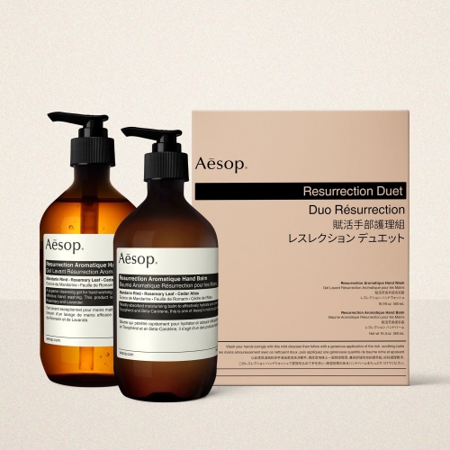 이솝 레저렉션 듀엣 (핸드워시&핸드크림)