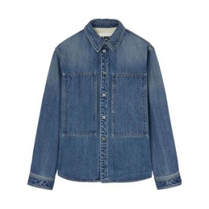 질샌더 장식 포켓 데님 셔츠 J40DL0153J45259 T 101539955