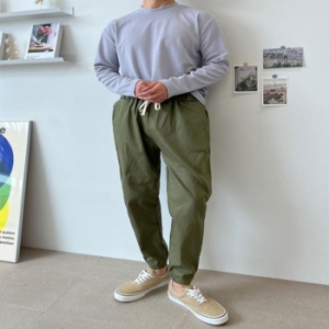 라일리 Rly 3컬러 트레이닝바지 조거팬츠 밴딩팬츠 남성조거바지 11316869