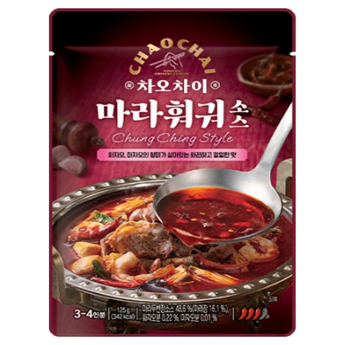샘표 차오차이 마라훠궈소스 125g