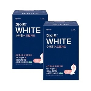 화이트 수퍼흡수 드림가드 수퍼롱 오버나이트 16개
