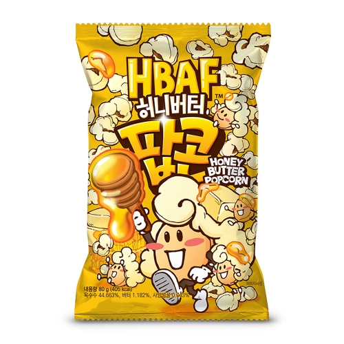 (주)바프 HBAF 허니버터 팝콘 80g