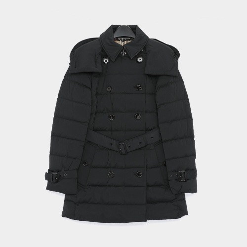 버버리 여성 더블 퀼티드 하프패딩 8096366