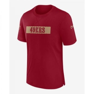 나이키 San Francisco 49ers 사이드라인 플레이어 맨즈 드라이핏 NFL 티셔츠 02FF6DL73 B