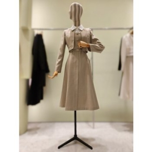 라인(LINE) N755 자켓 레이어드 벨티드 원피스 NWOPOJ0500