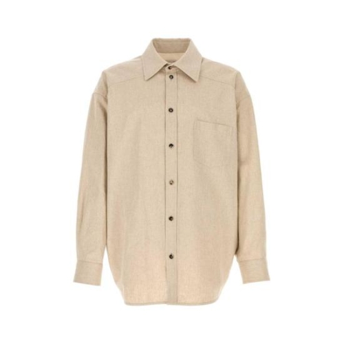 보테가베네타 긴팔 셔츠 798323V4MS0 2646 Beige o Tan