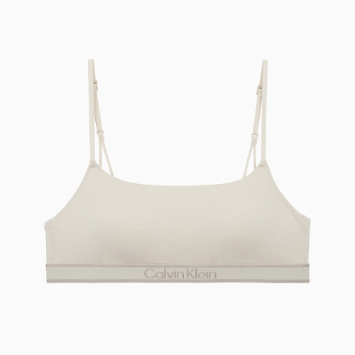 캘빈클라인언더웨어 여 토널 로고 코튼 AF 라이틀리 라인드 브라렛 QF7943AD