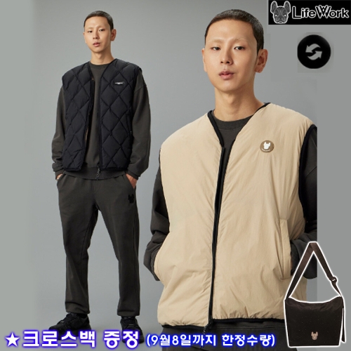 라이프워크 공용 에어리 리버시블 다운 베스트 LW244DV200 - 에누리 가격비교