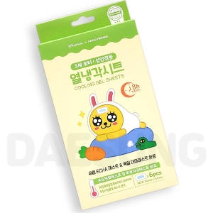 메이클린 카카오프렌즈 무지 열냉각시트