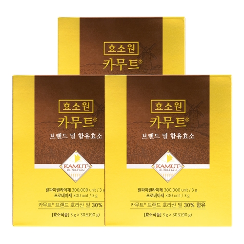 효소원 카무트 브랜드 밀 함유 효소 30포