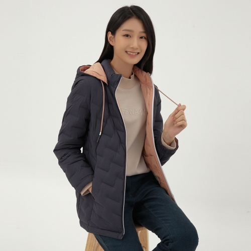 지센 3컬러 심리스 컬러 경량 패딩 점퍼 LSLWMA53