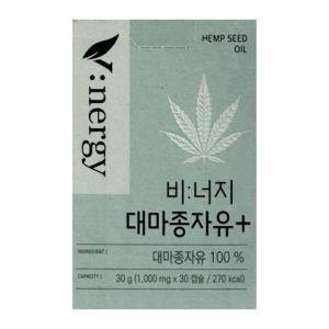 휴럼 비너지 대마종자유 플러스 30캡슐