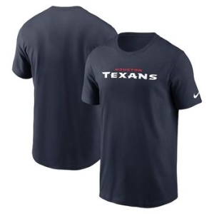 나이키  1080552 NFL 남성 티셔츠 Houston Texans Wordmark Essential T-Shirt Nav
