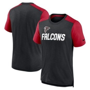 나이키 1081435 NFL 남성 티셔츠 Atlanta Falcons Color Block Team Name T-Shirt
