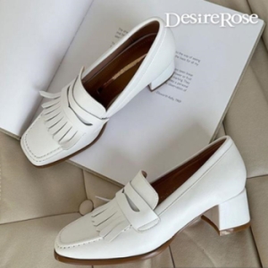 디자이어로즈 여자 키높이 소가죽 태슬로퍼 5cm 힐 12218089