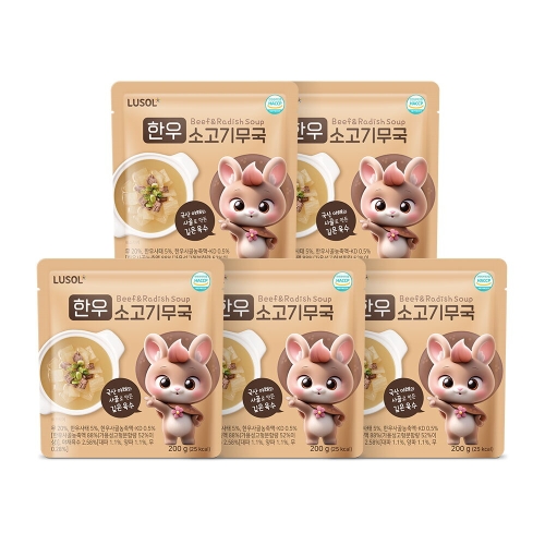 루솔 한우 소고기무국 200g