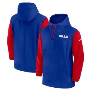 나이키 1082406 NFL팀 후드 맨투맨 집업 Buffalo Bills 2024/25 Sideline Pre-Game