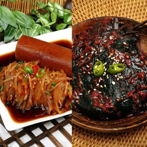 강경진주상회 반찬 깻잎 무장아찌