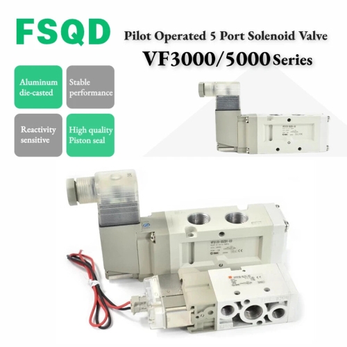 타입 공압 솔레노이드 밸브 VF5120 VF5220 VF5320 VF5420 VF5520-3GZD1 3DZD1 4GZD1 ..