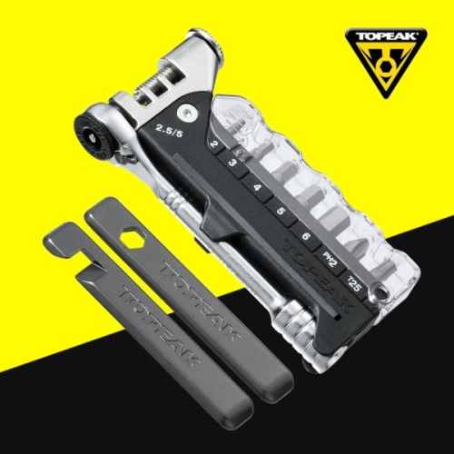 세방전지 로케트 TOPEAK 래치트 도구 15 기능 T25 경화 강철 비트 체인 핀 브레이커 키트 TT2520