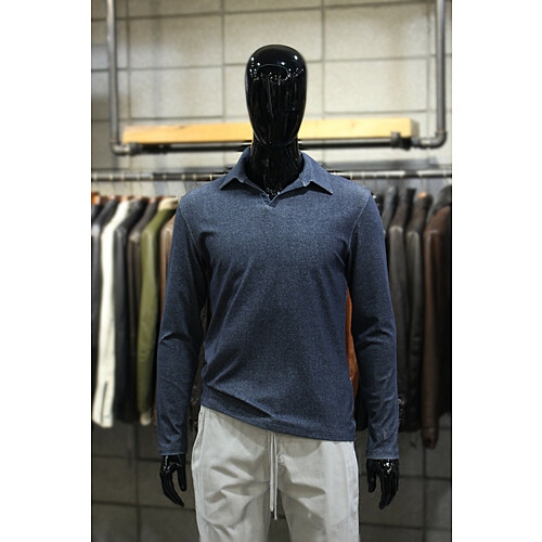 빠니깔레 소프트레이온스판 빈티지네이비 슬림핏조니카라티 d-gtee50na