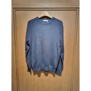 올젠 남성 면 혼방 스태다드핏 캐주얼 니트 ZOF1ER1304-TBL