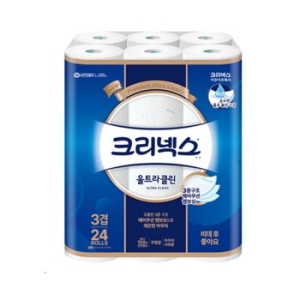 크리넥스 울트라 클린 26m (24롤)