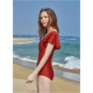 티막  세이브존08 홀터넥 프릴 모노키니 EKM1006 S11266810