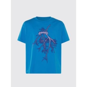 지방시 블루 코튼 티셔츠 B0561032460 BM71JB3YJA430