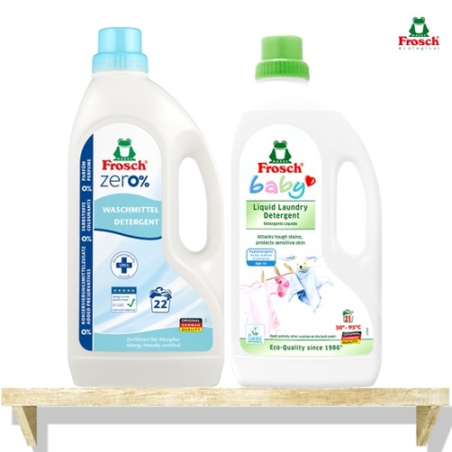프로쉬 세탁세제 제로 1.5L 1개 + 베이비 1.5L 1개