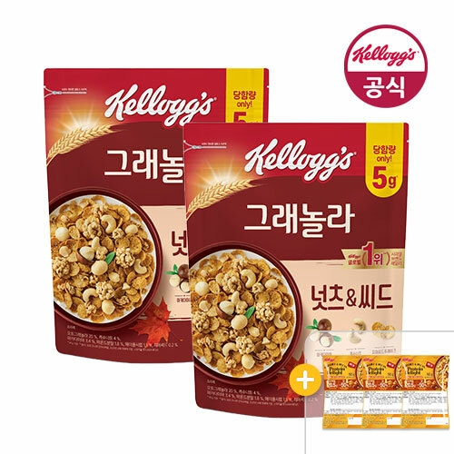 켈로그 카라멜 앤 피칸 프로틴 딜라이트 시리얼 350g