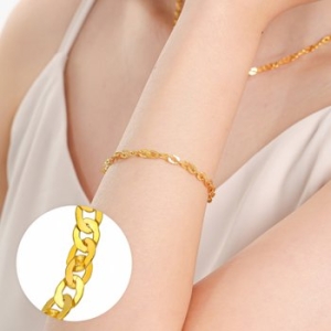 한국귀금속보석거래소  팔찌 커브 체인 1.875g