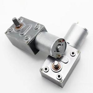 프나틱 기어 JGY370 DC 6V 12V 24V 토크 속도 감속기 금속 웜 박스 모터 가역 저속 2RPM-150RPM
