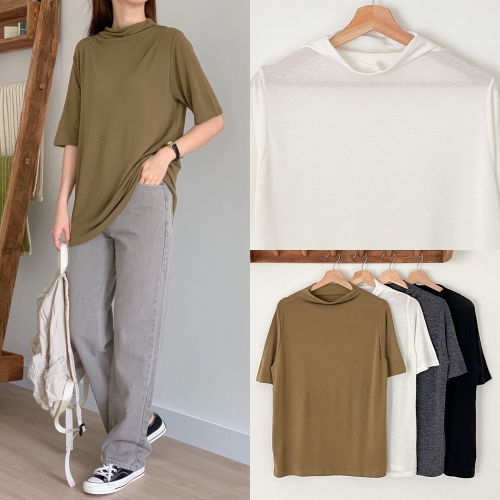 아이우먼 위쉬몰 GO 머스트클래식폴라반팔티 S569H408 빅사이즈