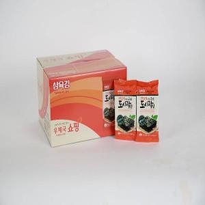 우체국쇼핑  삼육김 우체국김 도시락김 4g 24봉