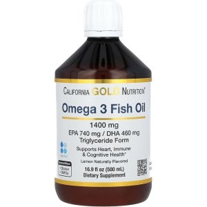 캘리포니아골드뉴트리션 노르웨이산 오메가3 피쉬 오일 1400mg 500ml