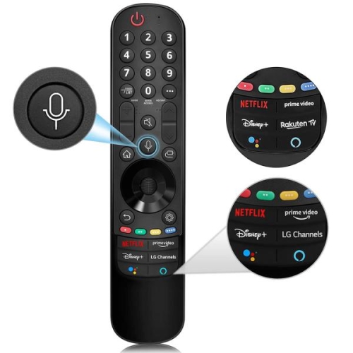 스마트 LG 2021 TV용 AN-MR21GA AN-MR21GC 음성 매직 리모컨 포인터 플라잉 마우스 포함 4K 8K UHD O..
