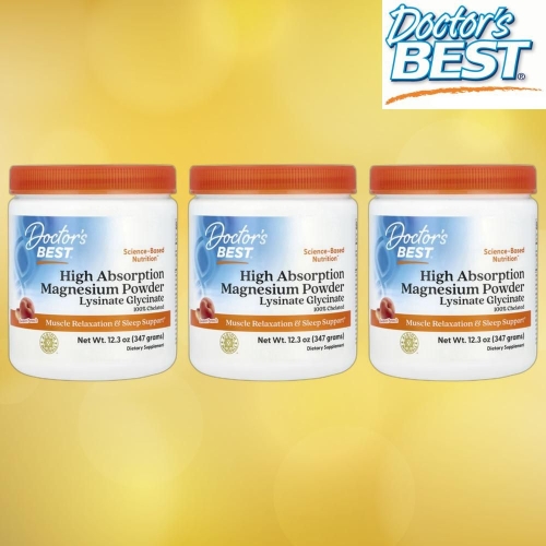 닥터스베스트 고흡수 마그네슘 파우더 복숭아맛 347g
