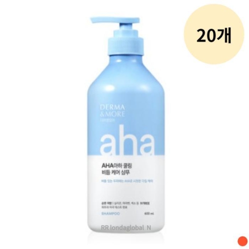 더마앤모어 AHA 쿨링 비듬 케어 샴푸 600ml