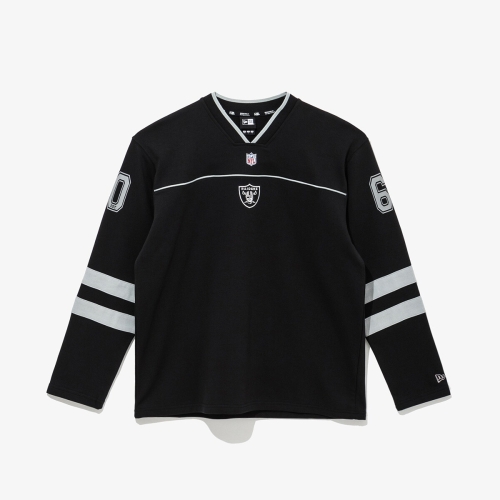 뉴에라 공용 NFL 라스베이거스 레이더스 스포츠 롱 슬리브 티셔츠 블랙 14397868