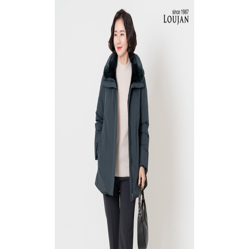 로잔 밍크카라몸판토끼털점퍼 LB4CT997A 463694