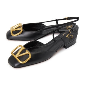 발렌티노 V 로고 시그니처 여성 슬링백 S0HG0DSH 0NO