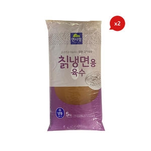 면사랑 칡냉면용 육수 5kg