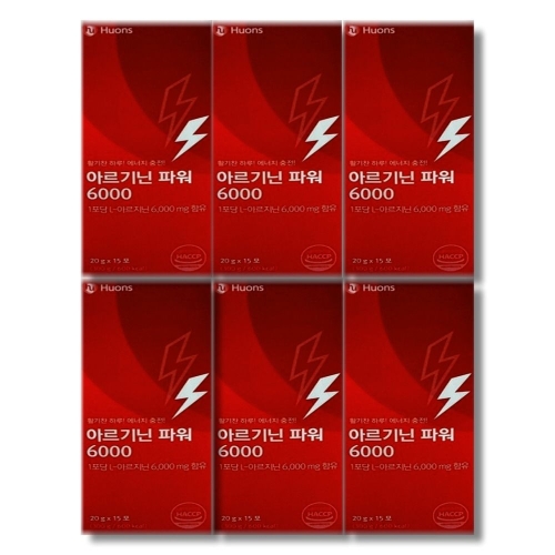 휴온스내츄럴 아르기닌 파워 6000 15포