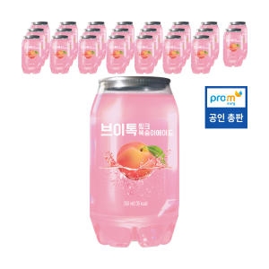 오케이에프 브이톡 핑크 복숭아에이드 350ml